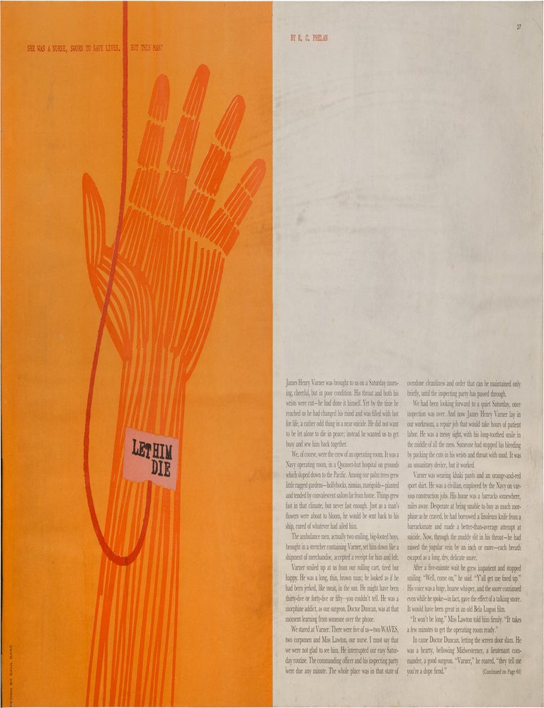 Archive of original photographs, print material, color transparencies, and ephemera documenting Saul Bass' work in advertising and film