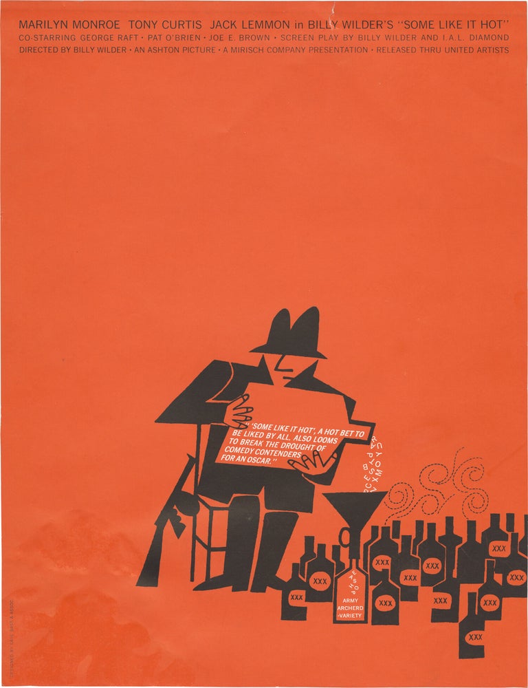 Archive of original photographs, print material, color transparencies, and ephemera documenting Saul Bass' work in advertising and film