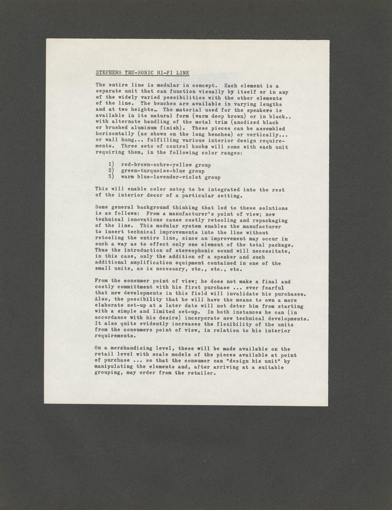 Archive of original photographs, print material, color transparencies, and ephemera documenting Saul Bass' work in advertising and film