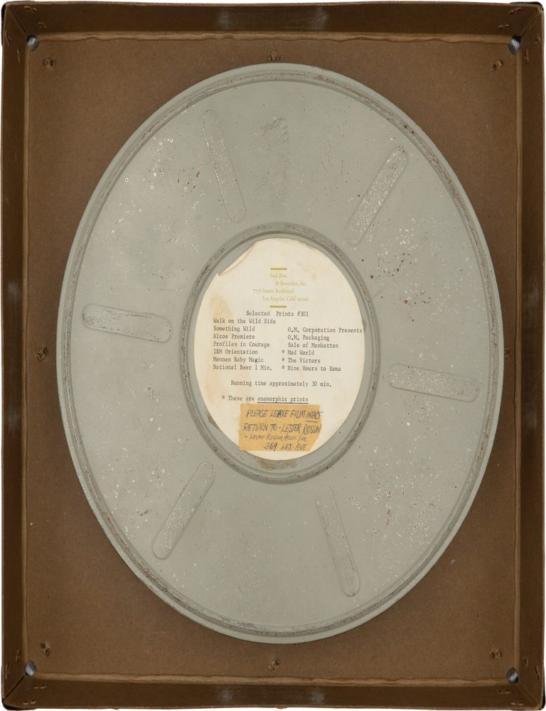Archive of original photographs, print material, color transparencies, and ephemera documenting Saul Bass' work in advertising and film