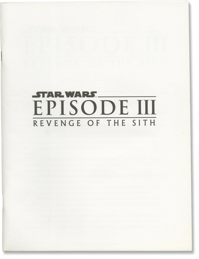 Star Wars Episode III: Revenge of the Sith