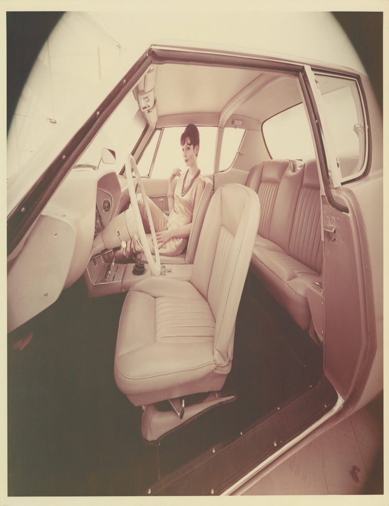 Collection of nine original publicity photographs of the Studebaker Avanti, 1962
