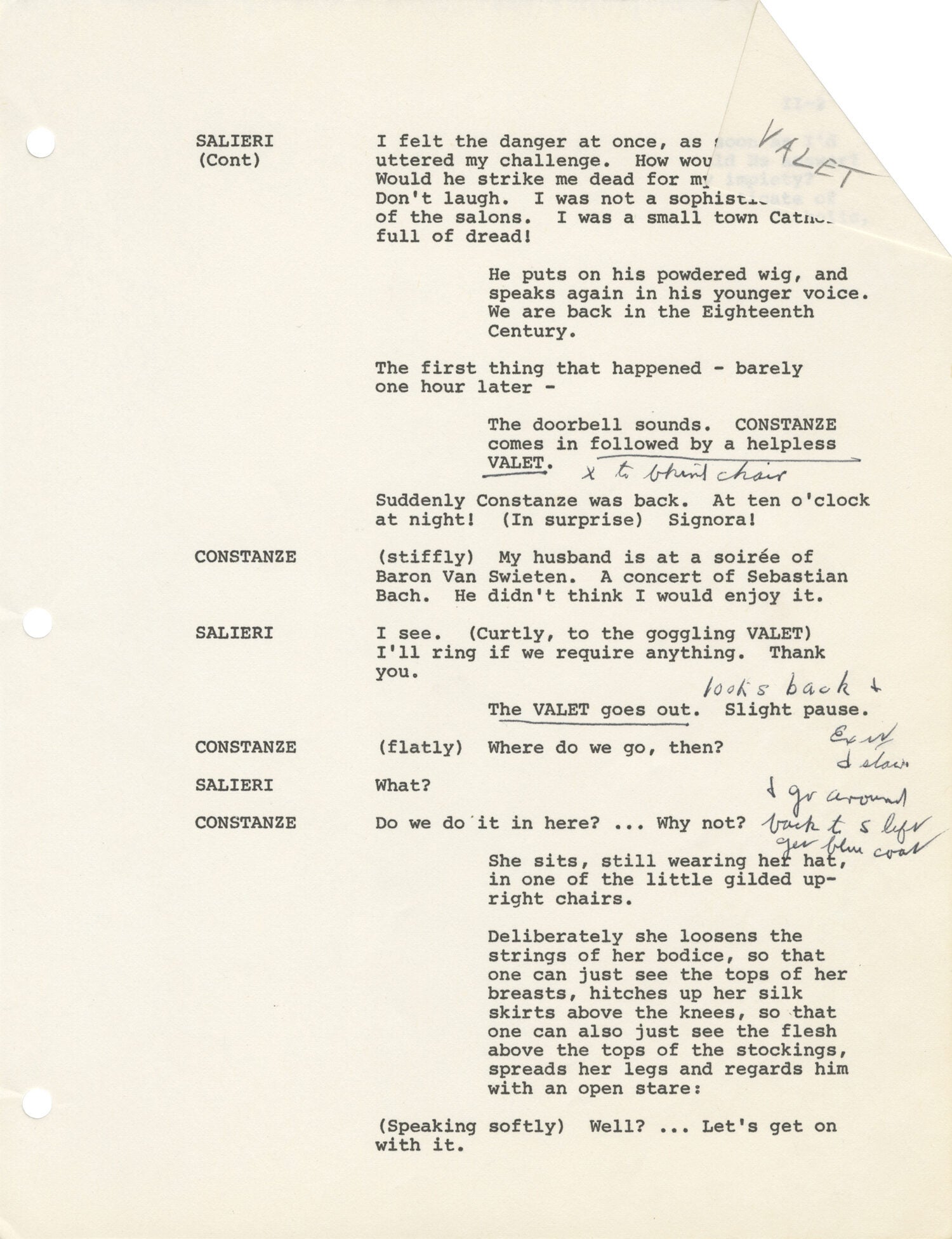 Alan David Script Amadeus | Peter Shaffer, Peter Hall, Ian McKellen Tim Curry