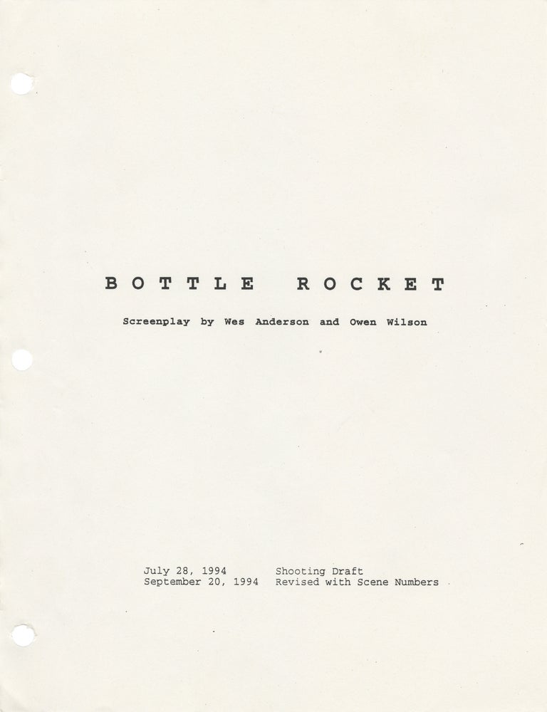 Bottle Rocket
