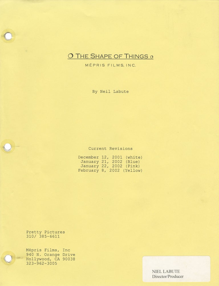 The Shape of Things