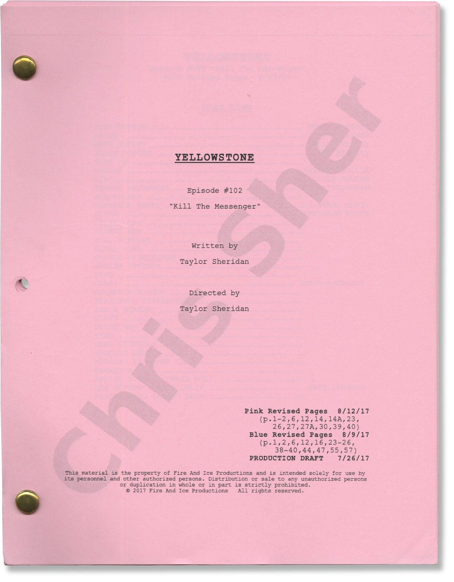Yellowstone Script Yellowstone: Kill the Messenger | Luke Grimes Kevin Costner, Wes ...
