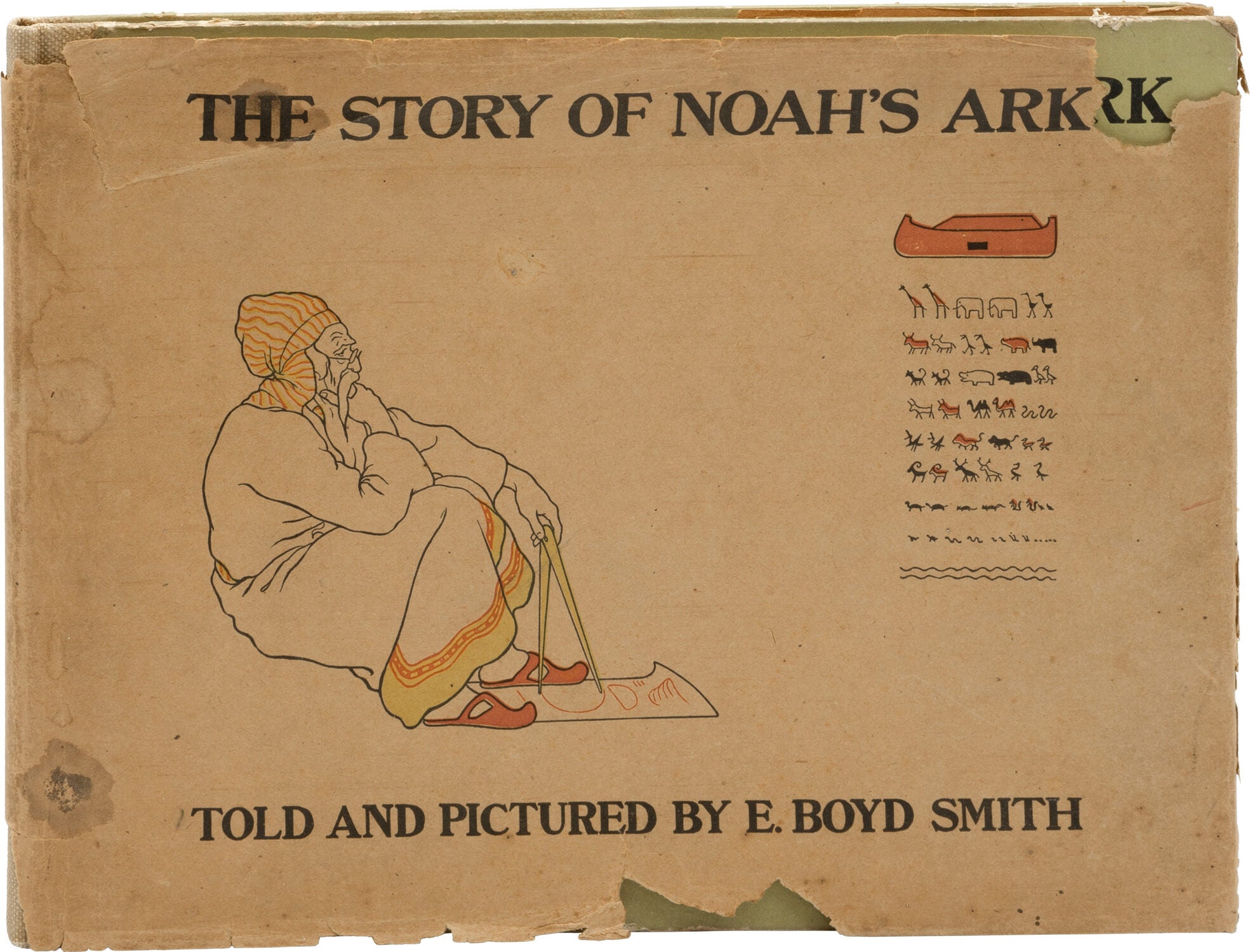 The Story of Noah's Ark | E. Boyd Smith, Elmer | First Edition