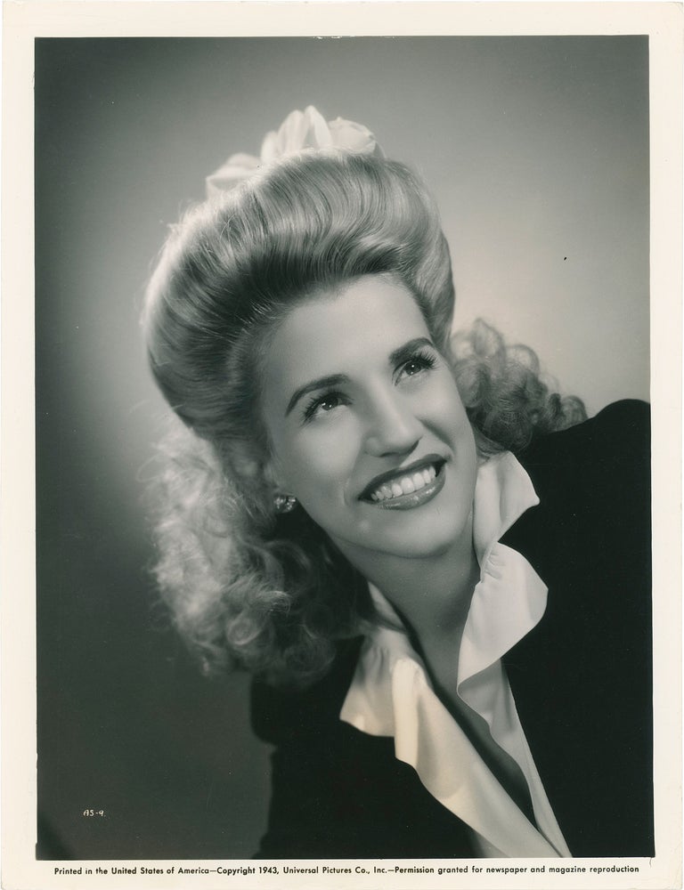 Five original publicity photographs of The Andrews Sisters, 1941-1943