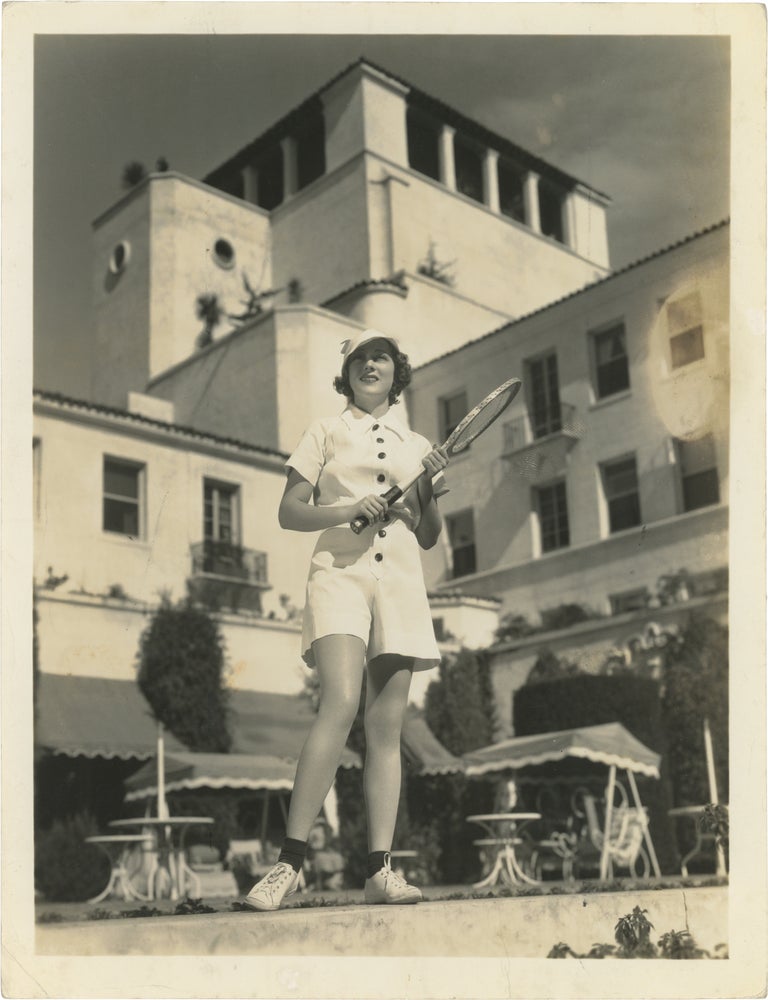 Three original publicity photographs of Sally Eilers, one SIGNED by Eilers, by photographer Ray Jones, circa mid-1930s