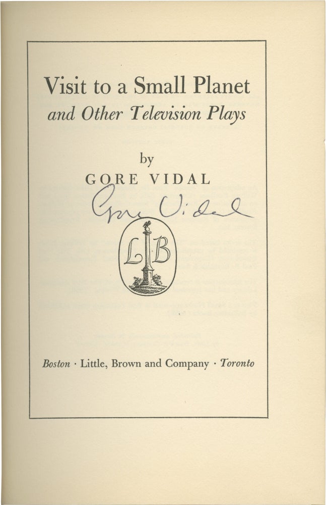 Visit to a Small Planet and Other Television Plays