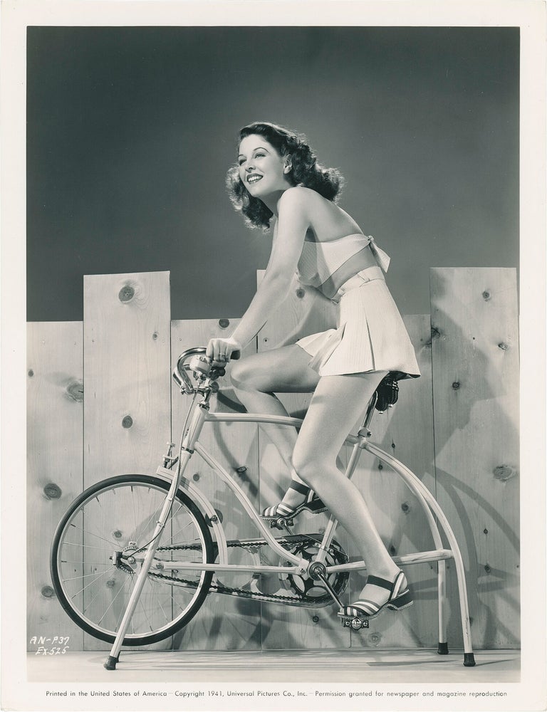 Two original publicity photographs of Anne Nagel