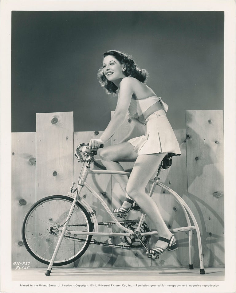 Two original publicity photographs of Anne Nagel