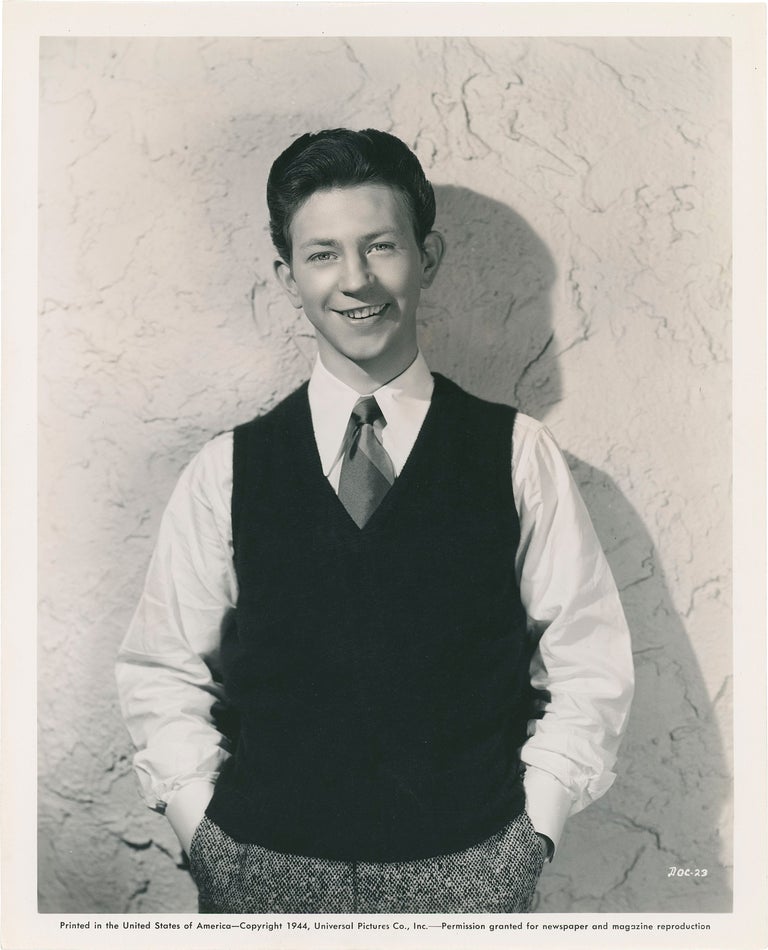 Two original publicity photographs of Donald O'Connor