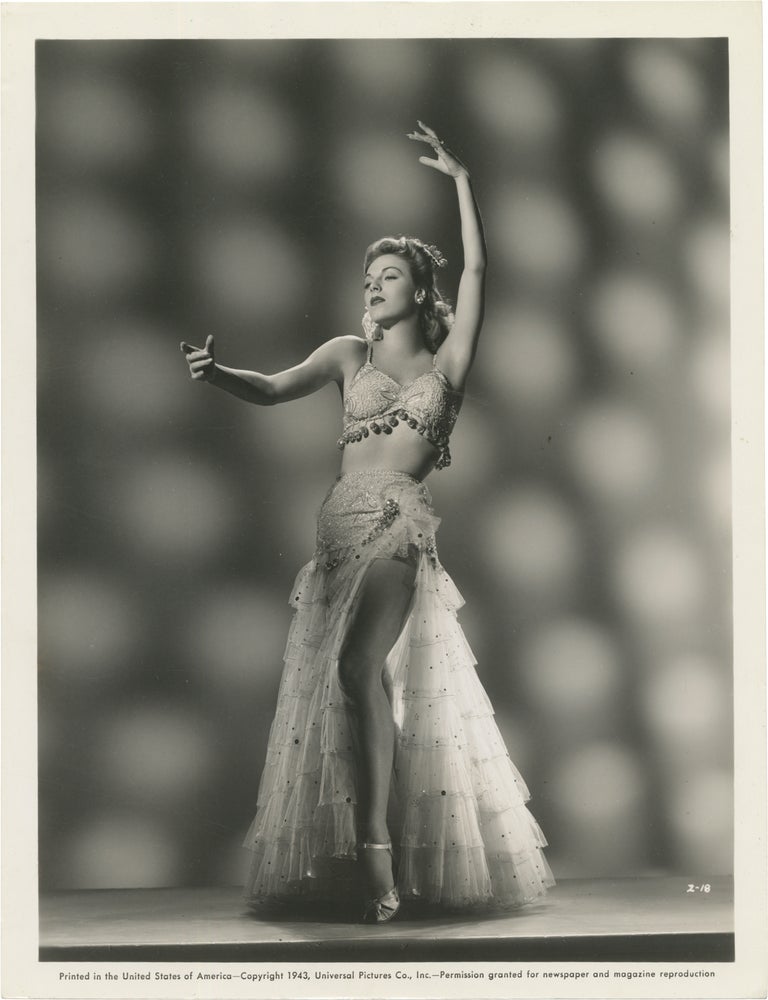 Four original photographs of Vera Zorina