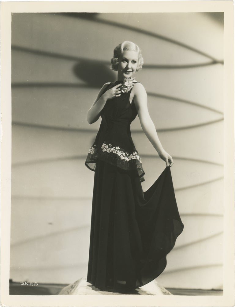 Collection of seven original publicity photographs of Dorothea Kent, circa mid 1930s