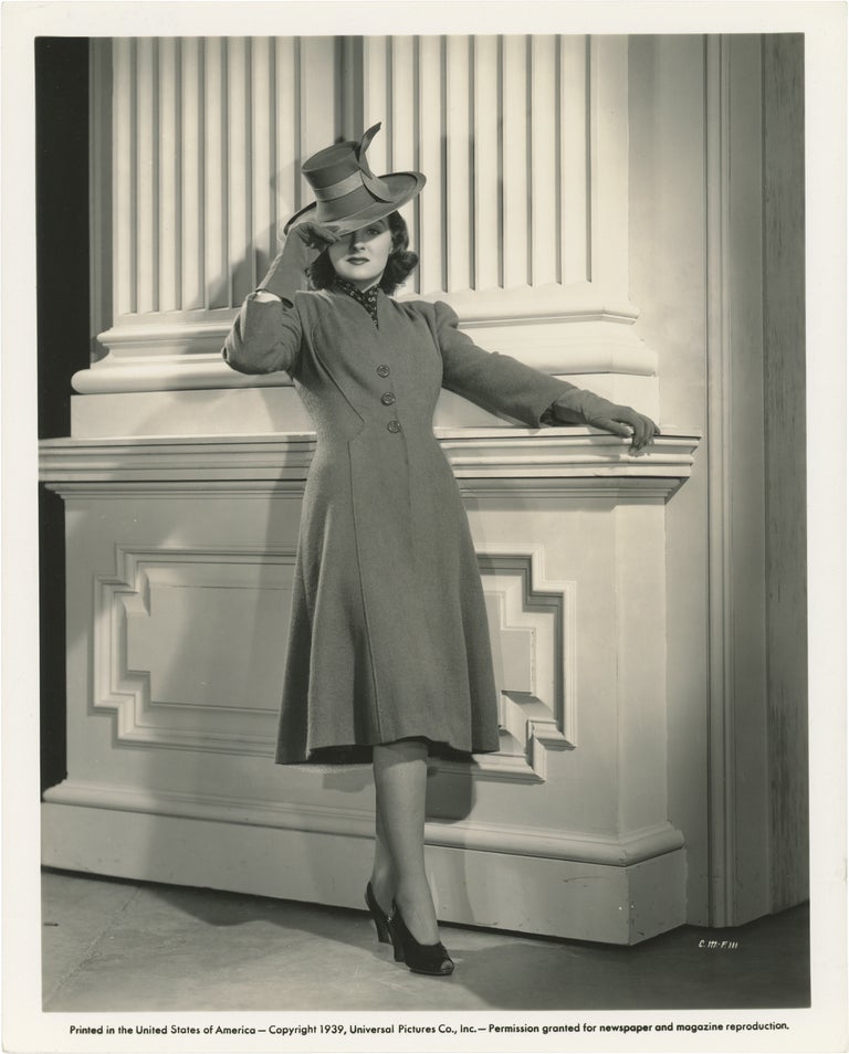 Two original publicity photographs of Constance Moore by photographer Ray Jones, 1939