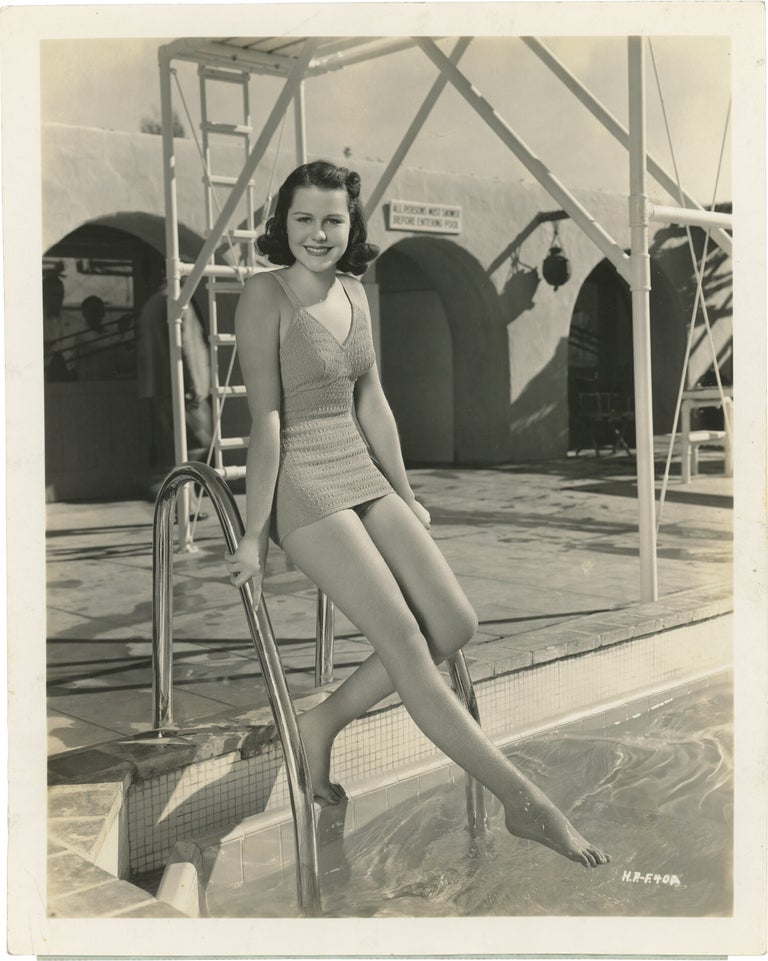Three original publicity photographs of Helen Parrish, circa 1939