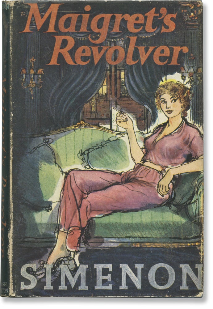 Revolver George Cover Maigret's Revolver | Georges Simenon, Fritz Wegner, author, jacket design