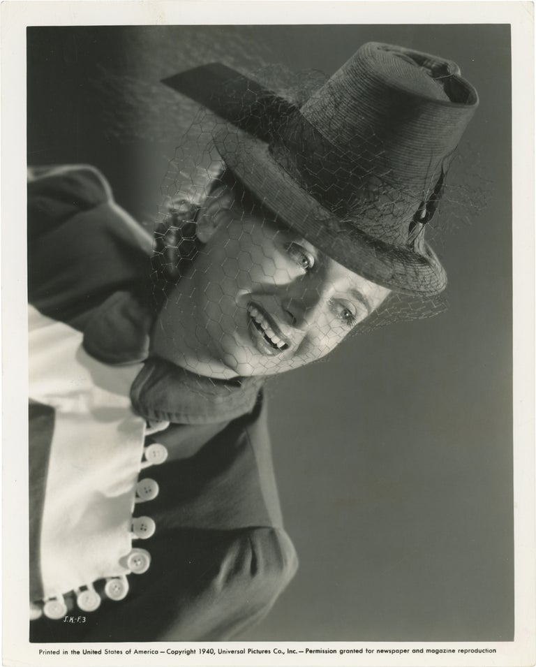 Three original publicity photographs of Jean Brooks by photographer Ray Jones, 1940-1941