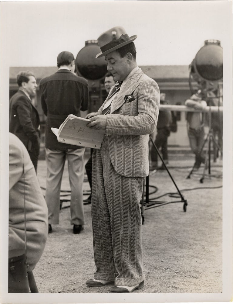 Book #165563] Reckless Living (Original photograph of Jimmy Savo on the set of the 1938 film)....