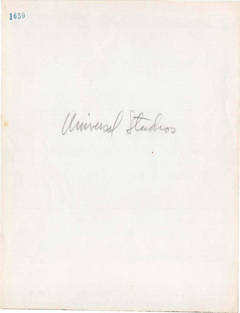 Original photograph showing an aerial view of Universal Pictures, 1946