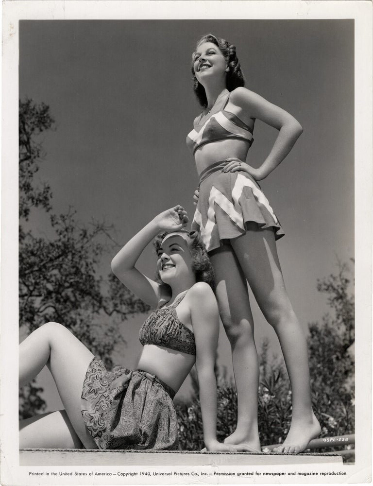 Original photograph of Kay Leslie and Anne Nagel