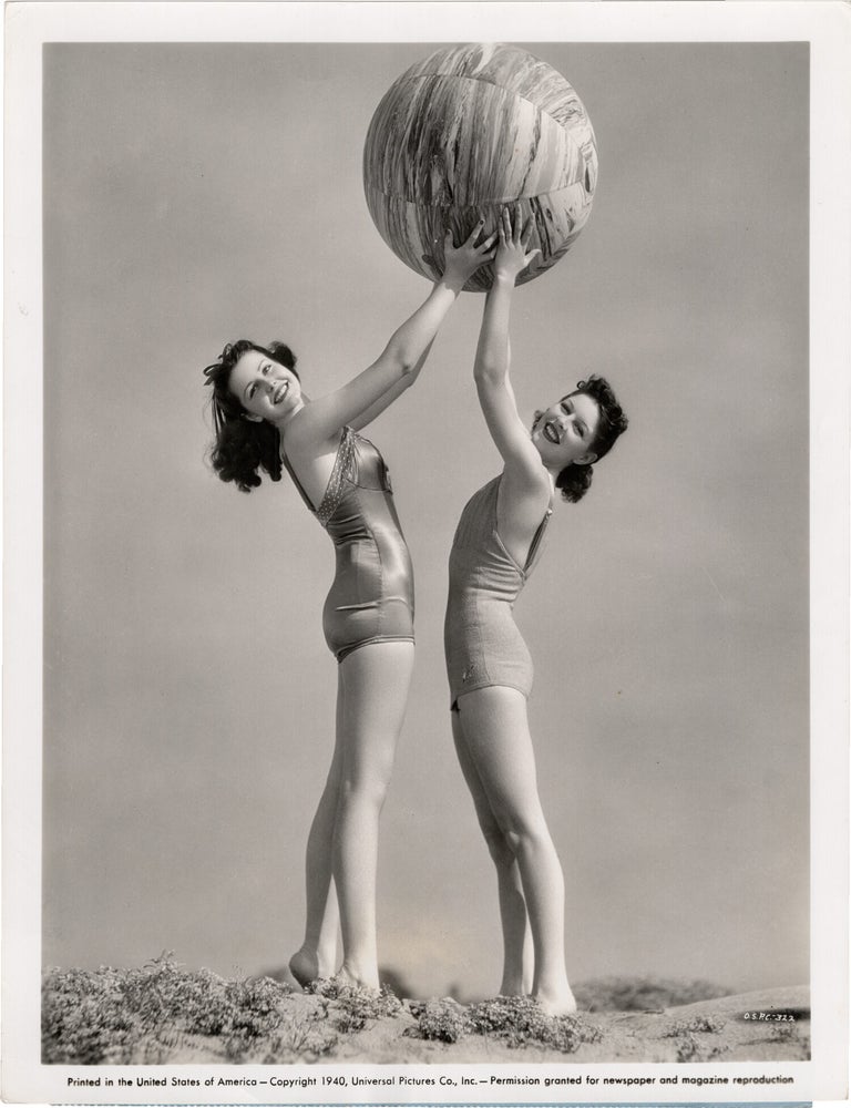 Original photograph of Helen Parrish and Anne Nagel