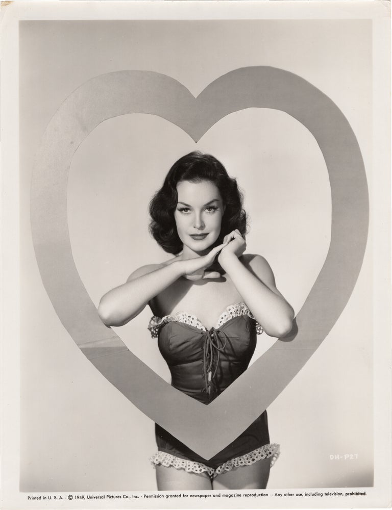 Two original publicity photographs of Dorothy Hart