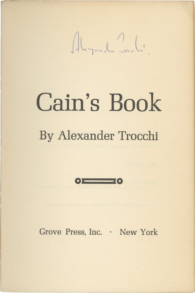 Cain's Book