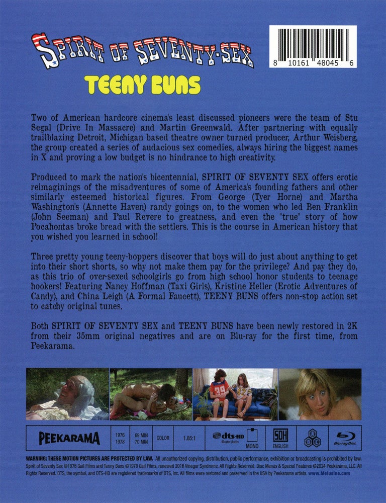 Spirit of Seventy Sex [Six] (1976) / Teeny Buns (1978)