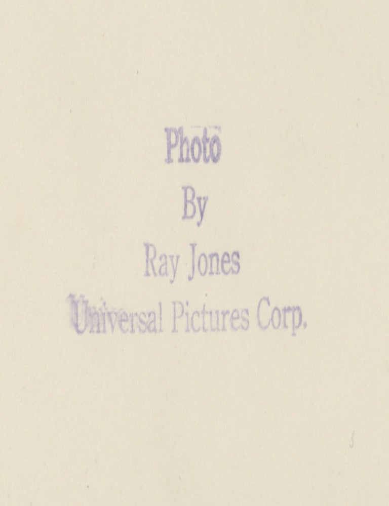 Two original double weight publicity photographs of Nancy Torres by photographer Ray Jones, circa 1930