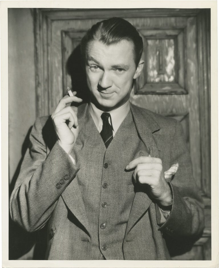 Two original portrait photographs of Lee Tracy by photographer Ray Jones, circa 1934