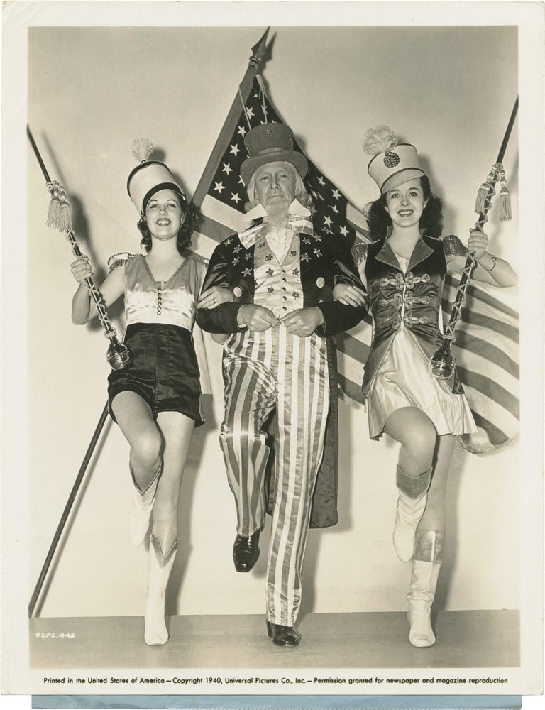 Two original Fourth of July publicity photographs, 1940