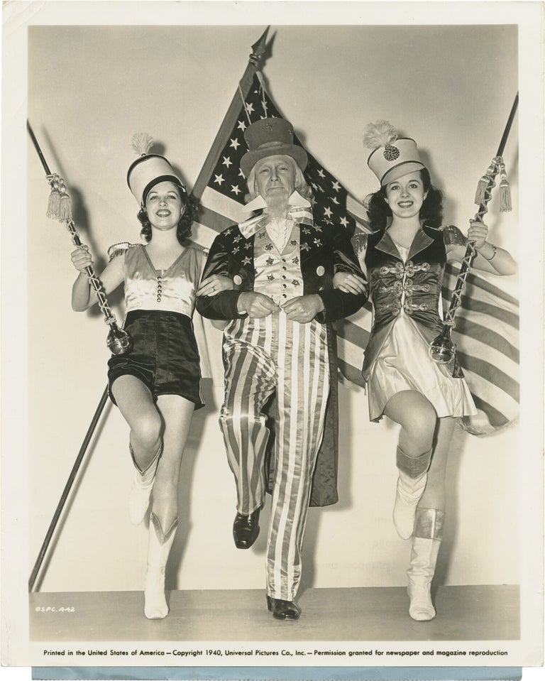 Two original Fourth of July publicity photographs, 1940