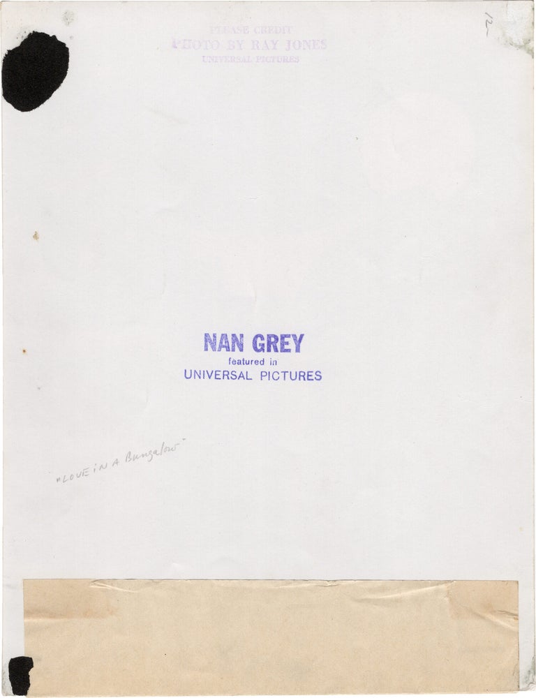 Original Halloween publicity photograph of Nan Grey