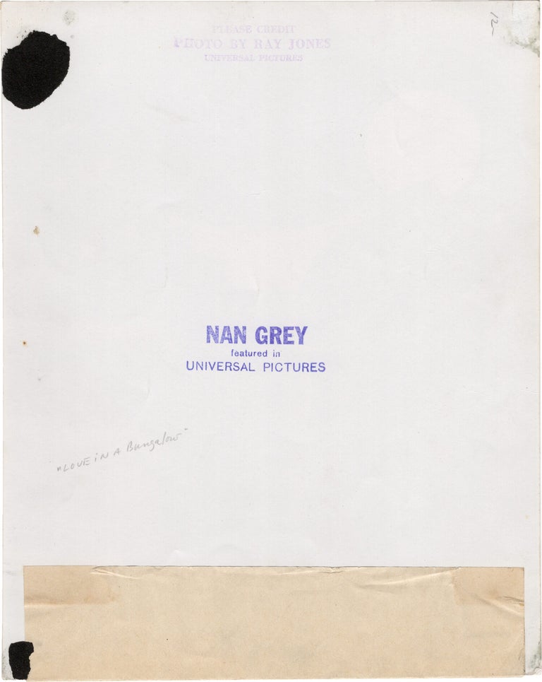 Original Halloween publicity photograph of Nan Grey
