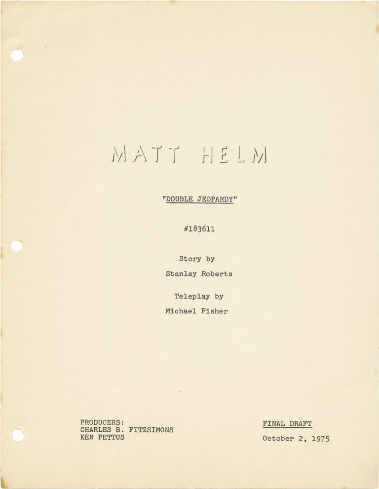 Matt Helm: Double Jeopardy