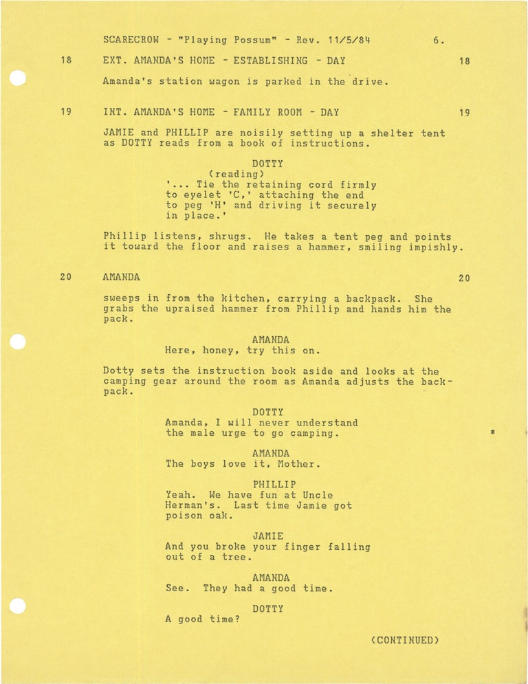 Scarecrow and Mrs. King: Playing Possum