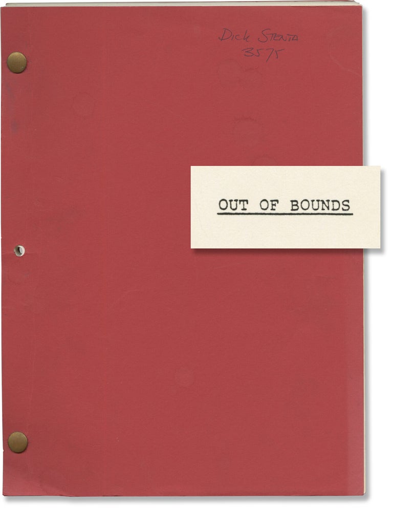 Book #166593] Out of Bounds (Original screenplay for the 1986 film). Meat Loaf Anthony Michael...