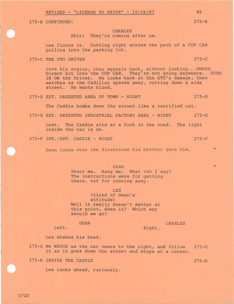 License to Drive [To Live and Drive in L.A.]