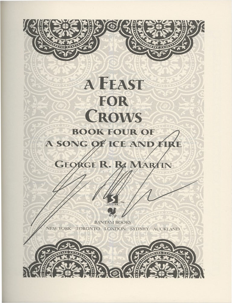 A Feast for Crows