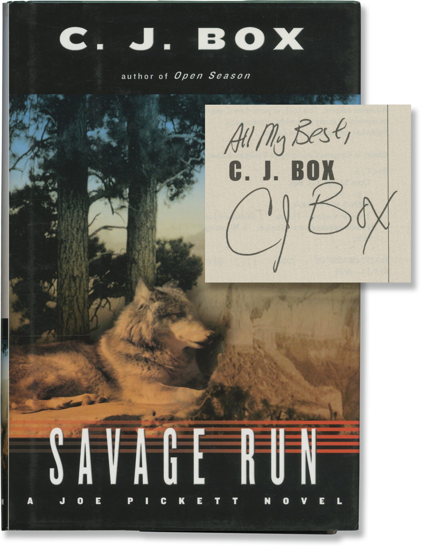 Savage Run | C J. Box | First Edition