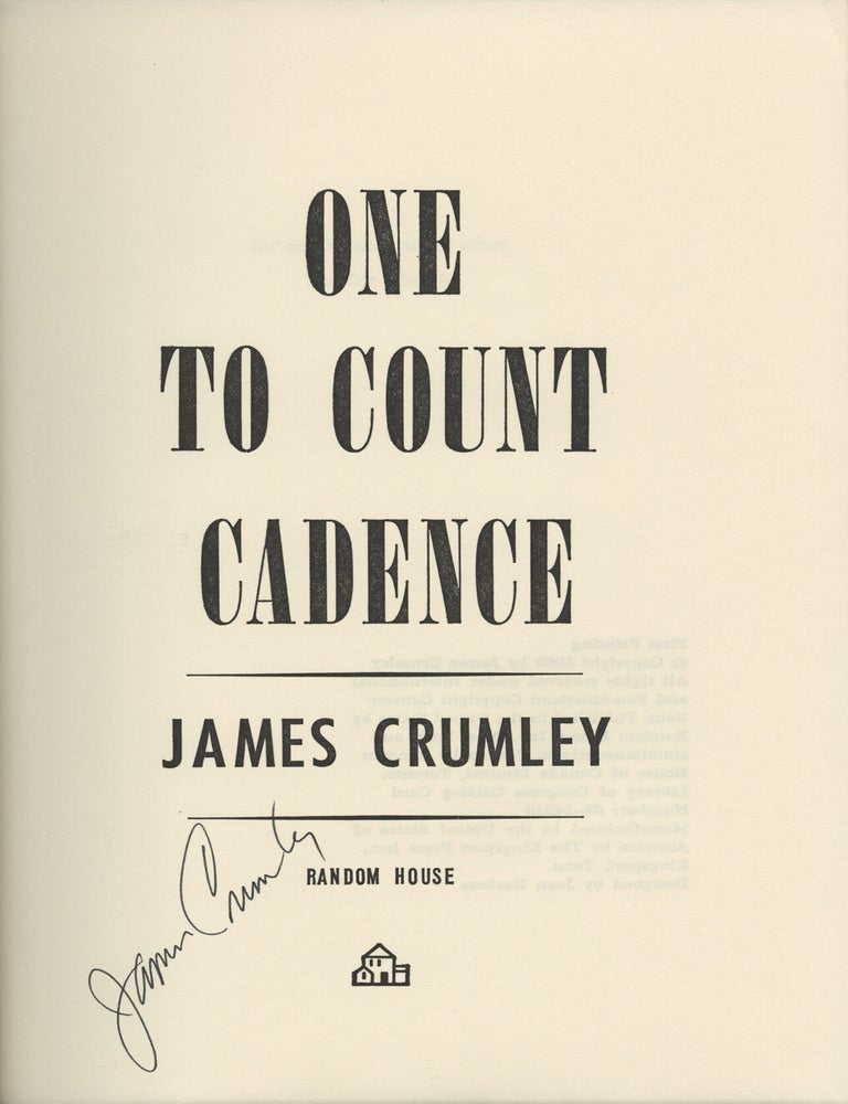 One to Count Cadence