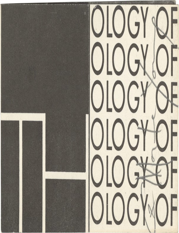An Anthology of chance operations concept art anti-art indeterminacy improvisation meaningless work natural disasters plans of action stories diagrams Music poetry essays dance constructions mathematics compositions
