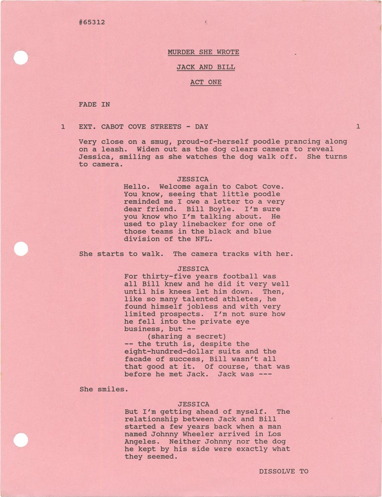 Murder, She Wrote: Jack and Bill