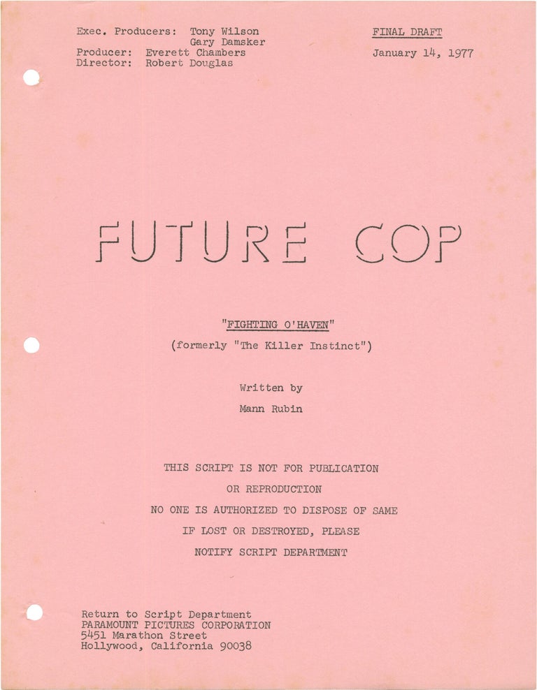 Future Cop: Fighting O'Haven