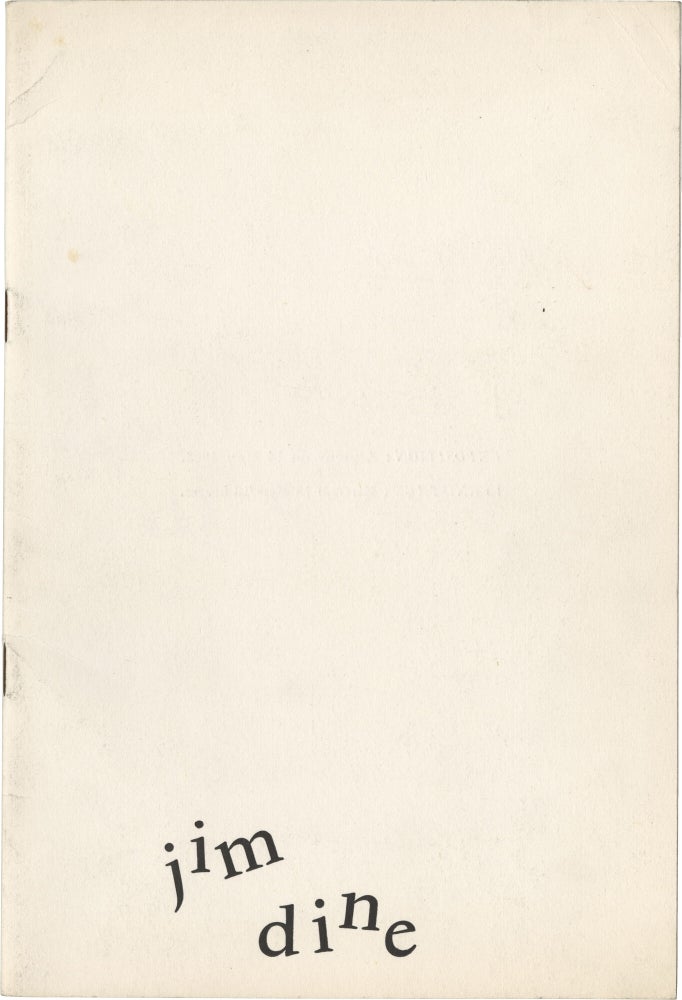 Collection of 19 original exhibition catalogs for shows at Galerie Ileana Sonnabend in Paris, 1963-1969
