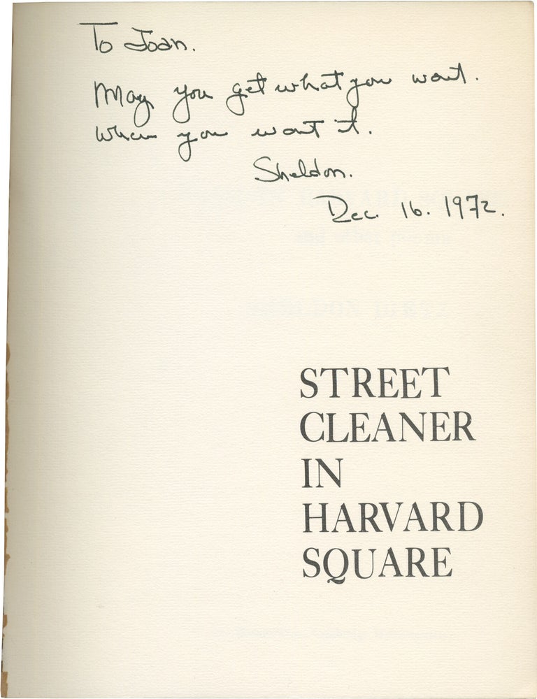 Street Cleaner in Harvard Square and Other Poems