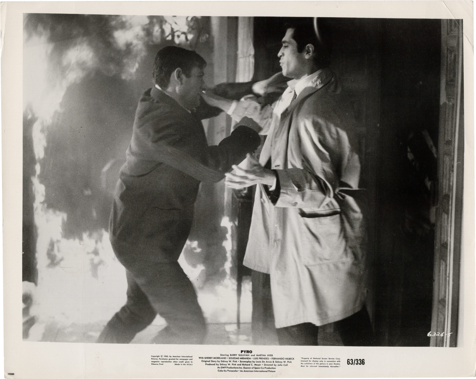 Movie Pyro Pyro...the Thing Without a Face Wheel of Fire | Soledad Miranda Martha ...