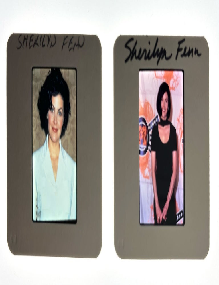 Six original color slides of Sherilyn Fenn, 1991